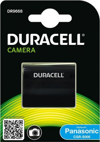 Duracell DR9668, Panasonic CGR-S006E/1B, 7.4V, 700 mAh