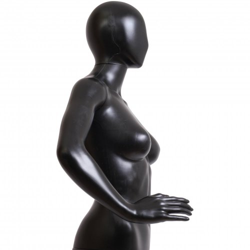 Figurína dámská, černá matná, výška 175cm
