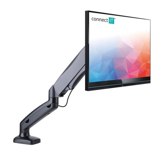 Connect IT SingleArm CMF-3107 stolní držák pro 1 monitor, černý