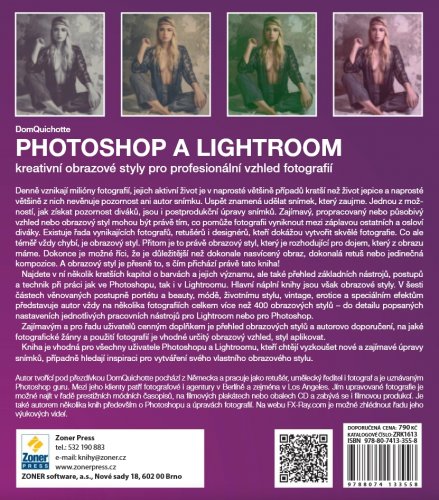 Photoshop a Lightroom - kreativní obrazové styly pro profesionální vzhled fotografií (česky)