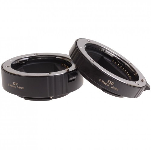 JJC AET-SES(II)  Automatic Extension Tube 10+16mm for Sony E