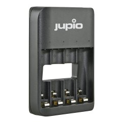 Jupio nabíječka USB 4-slots Battery Charger LED pro 1 až 4ks AA/ AAA baterií