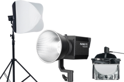 Nanlite Forza 150 a Lantern softbox 60 cm s FM bajonetem