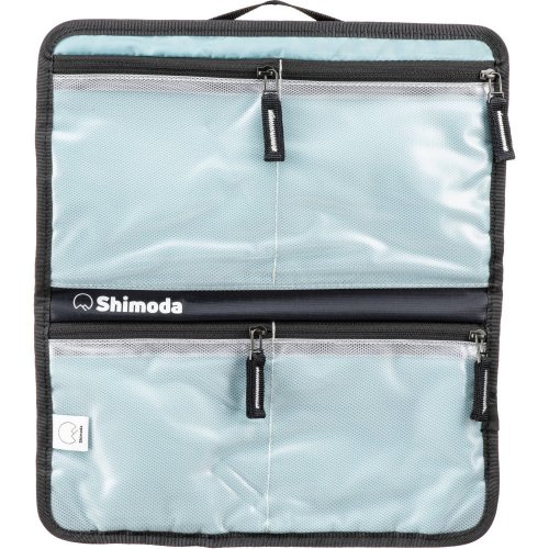 Shimoda 2 Panel Wrap | for Filters, Batteries & Accessories | size 29 × 25 × 2 cm | Clear Zippered Pockets