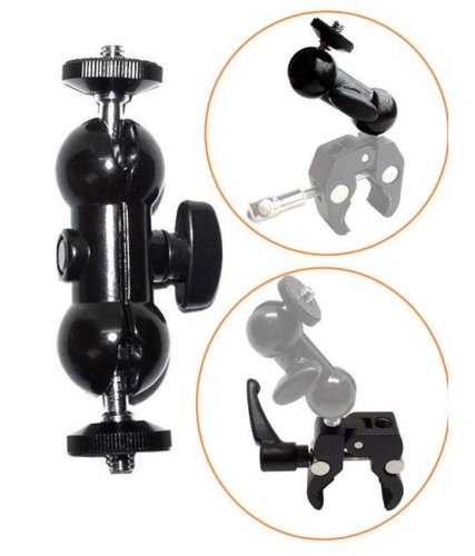 forDSLR flexibilní rameno 10cm s kulovými klouby