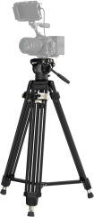 SmallRig 4163 Heavy-Duty Aluminium Video Tripod Kit FreeBlazer AD-80