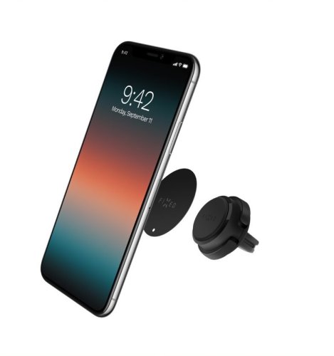 Mágneses tartó FIXED Icon Air Vent Mini szellőztetéshez, fekete