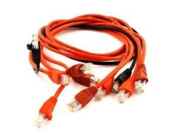 SFTP patch kábel 5m, kat 5e, 26AWG, világosszürke, világosszürke