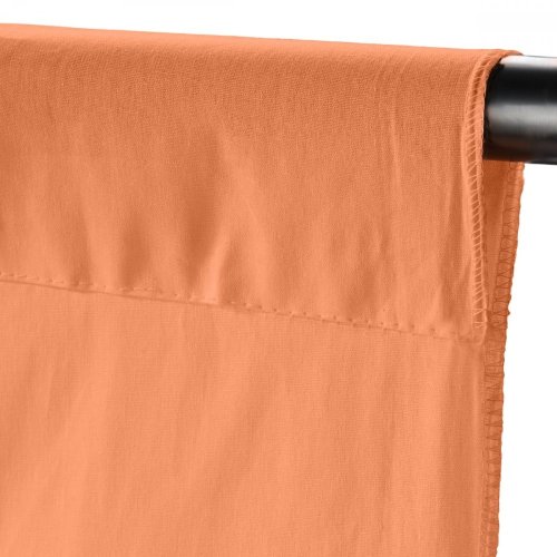Walimex Fabric Background (100% cotton) 2.85x6m (Salmon/Orange)