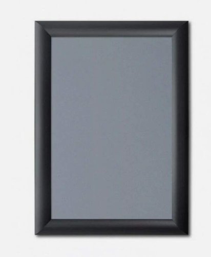 Klaprám A4 reklamní tabule, černá 25mm (RT25A4B)
