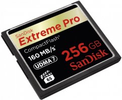 SanDisk Extreme Pro CF 256GB 160 MB/s VPG 65, UDMA 7