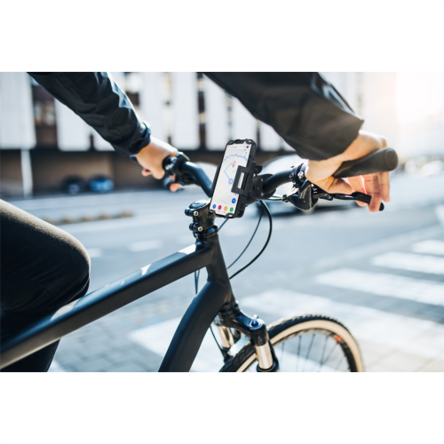 Hama Strong , univerzálny držiak na mobil so šírkou 5-9 cm, na riadidlá bicykla, otočný o 360° Hama Strong , univerzálny držiak na mobil so šírkou 5-9 cm, na riadidlá bicykla, otočný o 360°