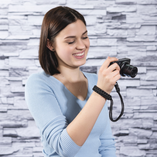 Hama Braid 20, pútko na fotoaparát, dĺžka 20 cm, čierne