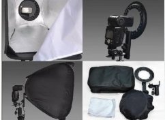 Easy Softbox pro systémový blesk 75x75cm