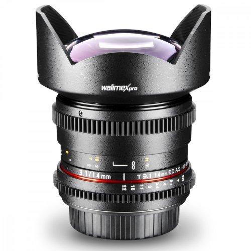 Walimex pro 14mm T3.1 Video DSLR Lens for Sony E
