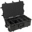 Peli™ Case 1650 kufor s nastaviteľnými prepážkami na suchý zips, čierny