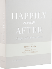 Printworks Photoalbum Happily Ever After Ivory Large