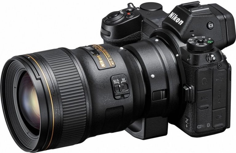 Nikon FTZ Mount Adapter for Nikon F Lens to Nikon Z-Mount Camera