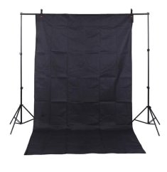 Elementrix fotopozadie čierne PP 1,6x2,5m, zložené (P25C-SL)