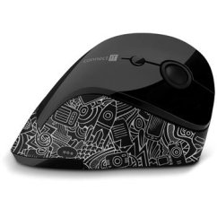 Myš Connect IT For Health Doodle ergonomická vertikálna, (+ 1x AA batéria zadarmo), bezdrôtová