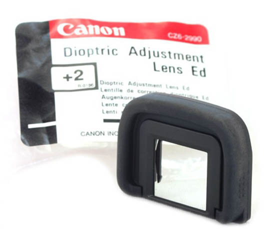 Canon dioptrická korekce hledáčku ED, plus 2,0D s rámečkem ED