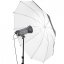 Walimex pro odrazný dáždnik 150cm čierny/biely