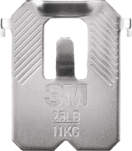 3M Claw Hook for drywall, hold 11 kg, 2 hooks