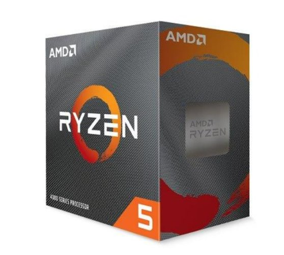 AMD Ryzen 5 6C/12T 4500 (4.1GHz,11MB,65W,AM4) Gehäuse + Wraith Stealth Kühler