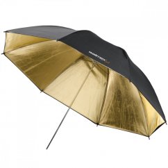 Walimex odrazný deštník 109cm 2-vrstvý černý/zlatý