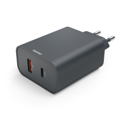 Rychlá nabíječka Hama USB-C + USB-A, PD/QC, 45 W, Ecosential