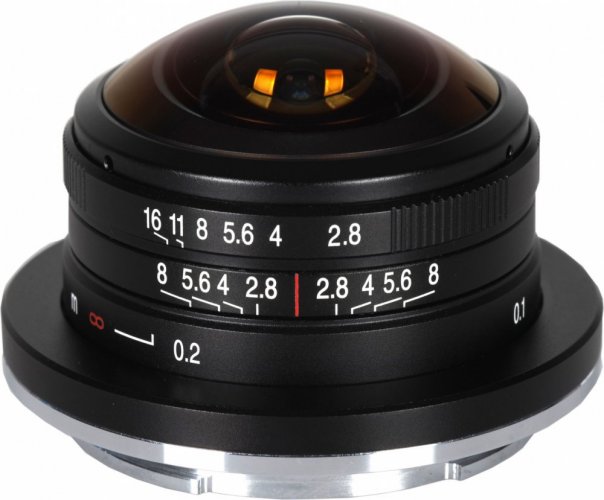 Laowa 4mm f/2.8 210° Circular Fisheye Objektiv für Sony E