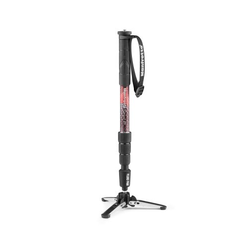 Manfrotto Element MII hliníkový video monopod | maximální výška 128 cm | otočné zámky | nosnost 16 kg | fluidní základna pro pro plynulé otáčení Manfrotto Element MII hliníkový video monopod | maximální výška 128 cm | otočné zámky | nosnost 16 kg | fluidní základna pro pro plynulé otáčení