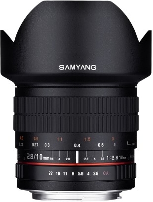 Samyang 10mm F2.8 ED AS NCS Objektiv für CS Objektiv für Pentax K
