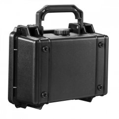 Mantona Outdoor pevný ochranný kufr S (vnitřní rozměr: 18,6x12,3x7,5 cm), černý