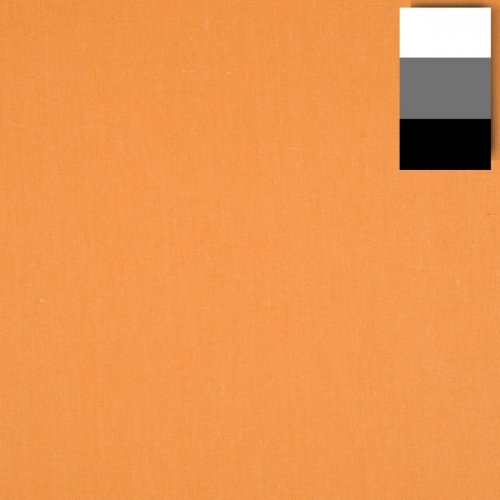 Walimex Stoffhintergrund (100% Baumwolle) 2,85x6m (Orange)