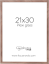 Focus Soul Walnut veneer 21x30 Plexi