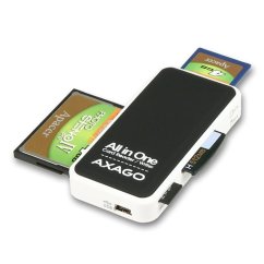 Čítačka kariet AXAGON CRE-X1 externí, mini, 5-slot ALL-IN-ONE