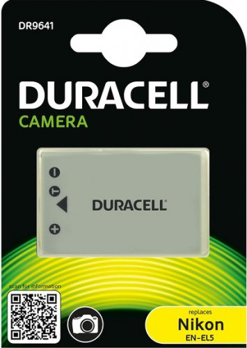 Duracell DR9641, Nikon EN-EL5, 3.7V, 1150 mAh