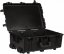 Peli™ Case 1650 Koffer mit verstellbaren Klettverschlusstaschen (Schwarz)