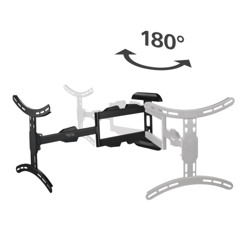 Nástěnný držák na TV Hama, 400x400, pohyblivý, prodloužený