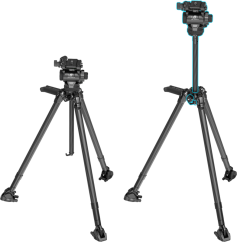 SmallRig 4259 x Potato Jet Tribex Hydraulic Carbon Fiber Tripod Kit