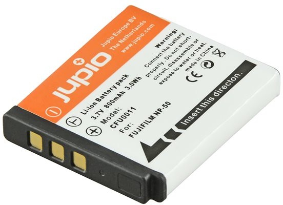 Jupio NP-50 (D-Li68, D-Li122, Klic-7004) for Fuji (Pentax, Ricoh, Kodak), 800 mAh