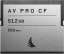Angelbird CF CFast AV PRO 512GB