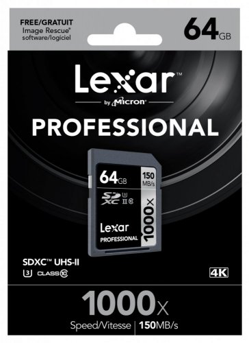 Lexar Professional 1000x SDXC UHS-II 64GB