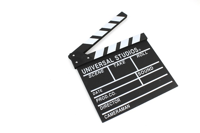 forDSLR filmová klapka 29x27cm Universal Studios