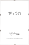 Focus Clips Frame 15x20