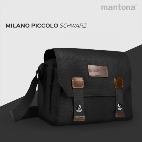 Mantona Milano piccolo fotobrašna černá