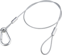 Kupo SW-01 75 cm dlouhé jistící lanko – průměr 3,5 mm