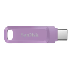 SanDisk Ultra Dual Drive Go USB typu C, 150 MB/s 64 GB, levandulová