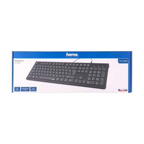 Hama Keyboard Basic KC-200, černá